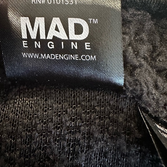 Disney Nightmare Before Christmas Sz: XL Jack Skellington Black Fuzzy Sweater - Picture 6 of 12